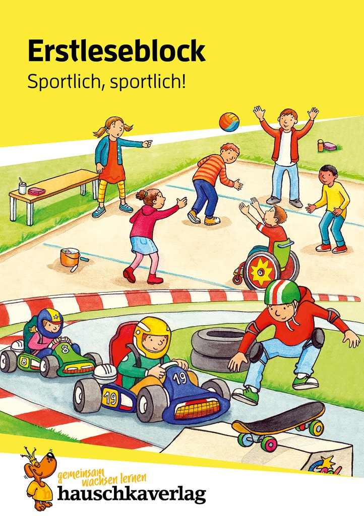 Lesen lernen 1. Klasse für Jungen und Mädchen - Sportlich, sportlich!