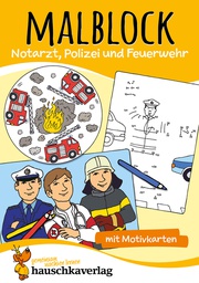 [978-3-88100-603-3] Malbuch ab 4 Jahre für Junge und Mädchen - Feuerwehr